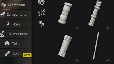 Show All Parts button