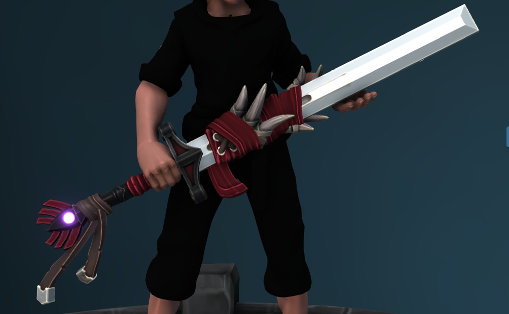 Kitbash Sword Example